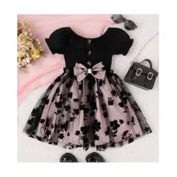 pixie n prince Girls Floral Embroidered Dress-picture-16