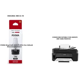 Pixma CANON ORIGINAL INK FOR GM4070 MegaTank All in One Inktank Monochrome Printer Black Ink Bottle-picture-20