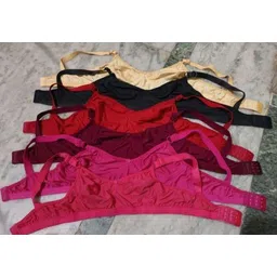piyurz Pack of 6 Women Everyday Non Padded Bra-picture-24