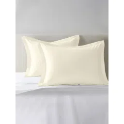 Pizuna New ivory Cotton Pillow Covers - Set of 2-picture-36