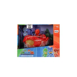 PJ MASK Kids Red Solid Mission Racer Gekko Die-cast Vehicle-picture-28
