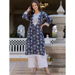 Pjyot by surhi Women Floral Printed Kurta-picture-28