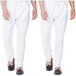 pk mart White Men's 100% Cotton Round Drawstring Pyjama | Medical Patient Care Pajama | Pyjama for Summer Wear-picture-10