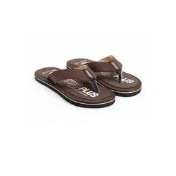 PKKART Men Brown EVA Thong Flip-Flops-picture-18