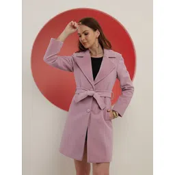 plagg Wool Solid Coat For Women-picture-20