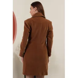 plagg Wool Solid Coat For Women image 2