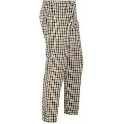 Plaid Cotton Pajama Pants, Checkered Lounge Bottoms with Pockets, Green and Black-picture-15