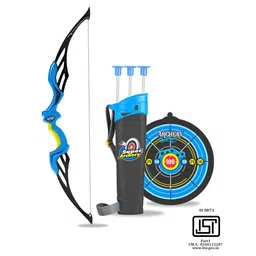 Planet of Toys Heavy Duty Bow and Arrow - Blue-picture-15
