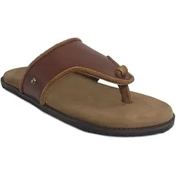 planet paaduks Ethically sourced genuine suede leather | earthy brown open t-strap padded slides | Comfortable and Durable Slides-picture-30