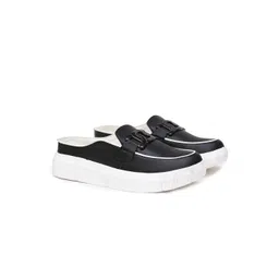 PLANET WALK Women Colourblocked Casual Slip-On Mules-picture-24
