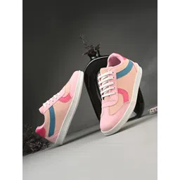 PLANET WALK Women Colourblocked Sneakers-picture-11