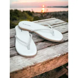 PLANET WALK Women Embellished Party T-Strap Flats-picture-21