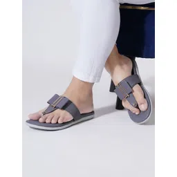 PLANET WALK Women T-Strap Flats image 1
