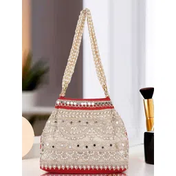 PLANX Embroidered Potli Clutch-picture-23