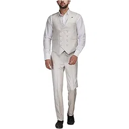 platinum studio Men's Slim Suit Trousers-picture-46