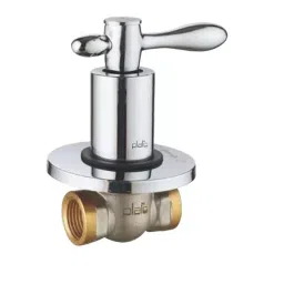 PLATO Control Valve Heavy Special Forged Brass Wall Mount Silver 40 mm, CTV 005-picture-12