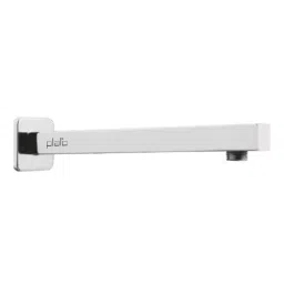 PLATO LAVANYA Series Cube Shower Arm Steel 525 mm Silver with Flange, 7119A-picture-14