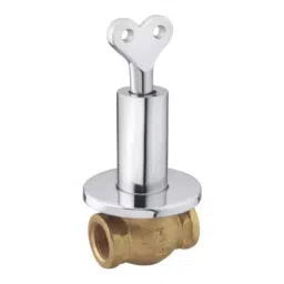 Plato Metalic Finish High Flow Mee-Key Concealed Stop Cock Size Of 19.05 mm (3/4 Inch) , MK 005-picture-24