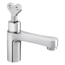 Plato Metalic Finish High Flow Mee-Key Pillar Cock Size Of 19.05 mm (3/4 Inch) , MK 001-picture-21