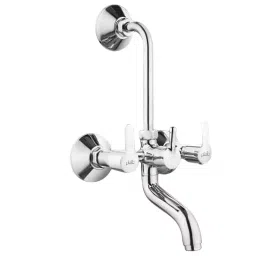 PLATO NEW AVOKA Series Wall Mixer 2 in 1 with 'L' Bend Wall Mount Silver, AMC 014-picture-43