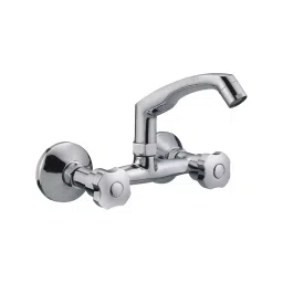 PLATO VALURA Series Sink Mixer with Swivel Deck Mount Silver, V-011 LT-picture-26