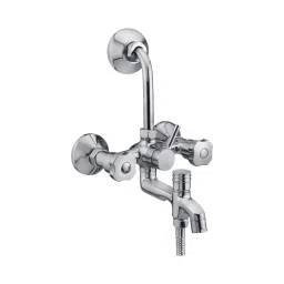 PLATO VALURA Series Wall Mixer 3 in 1 with Bend Wall Mount Silver, V-015 LT-picture-22