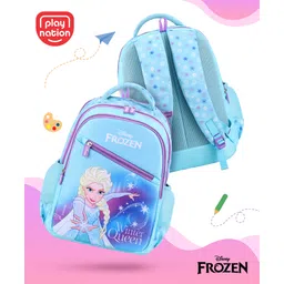 Play Nation Disney Frozen Winter Queen School Backpack Blue - 15.9  Inches-picture-20