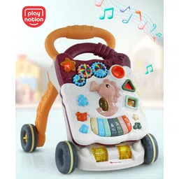 Play Nation Push Walker with Music & Light - Multicolor-picture-19