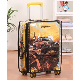 Play Nation Transparent Luggage Trolley Bag Protective Waterproof PVC Cover - 18 inch-picture-43