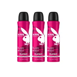 Playboy Women Set of 3 Super Deodorant Spray 150 ml each-picture-10