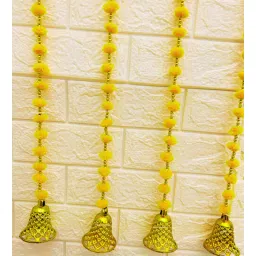 playful stitches Home Entrance Yellow Cotton Toran-picture-38