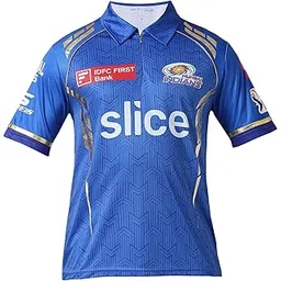 playR Men's Polyester Regular Fit Jersey (PRMI24-MJHS-PLAIN-KIDS_Blue, 6 Years-7 Years-image-23