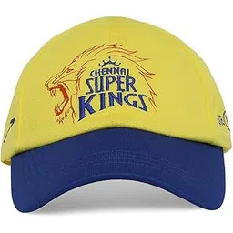 playR Polyester Mens IPL 2024 Chennai Super Kings Cap Yellow/Royal, Free Size-picture-41