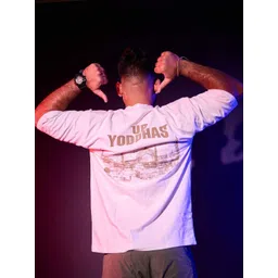 playR Unisex Typography Printed Round Neck Cotton Oversized T-shirt-picture-33