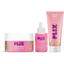 PLIX - The Plant Fix Guava Powered Regime for Glowy Skin | Hydrating Cleanser | 10% Vitamin C Dewy Serum | Smoothie Moisturizer | Promotes Hydration & Brightening | Glowing in 1 Use-picture-15