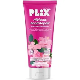 PLIX - THE PLANT FIX Hibiscus Bond Repair Advanced Conditioner | Repairs Hair Molecular Structure & Reduces Breakage with FiberHance™ & TechnoHYAL Hair Complex | Provides Intense Hydration | Nourishes Deeply | 100ml-picture-17