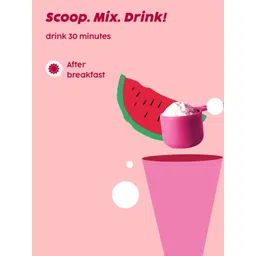 PLIX THE PLANT FIX Collagen Supplement Powder for Youthful Glow 200g - Watermelon image 4