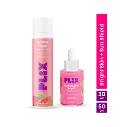 PLIX THE PLANT FIX Guava Shine Dewy Serum 30ml & Guava Glow SPF50+ Invisible Sunscreen 50g-picture-26