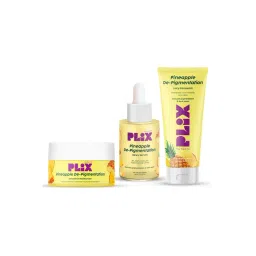 PLIX THE PLANT FIX Pineapple De-Pigmentation Smoothie Moisturizer, Dewy Serum & Juicy Facewash Combo-picture-47