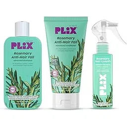PLIX THE PLANT FIX Rosemary Hair Growth Advanced Kit | Redensyl® & Rosemary Extract | Spray (100 ml) | Anti hair fall shampoo (200 ml) | Anti hair fall conditioner (200 ml) | Daily Use-picture-14