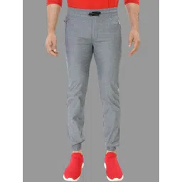 Plounge Men Slim Fit Joggers Trousers-picture-33