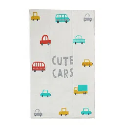 Pluchi Grey Cartoon Characters Printed Cotton AC Room Single Bed Blanket-picture-15