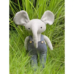Pluchi Kids Elephant Cotton Soft Toy-picture-48