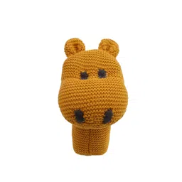 Pluchi Kids Rattle Hippo Cotton Soft Toy-picture-33
