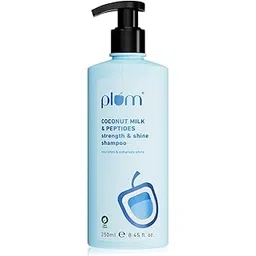 Plum Coconut Milk & Peptides strength & shine shampoo | Contains coconut milk, pea peptide | enhances hair's shine and strengthens hair | Paraben-Free| 100% vegan | 250ml-picture-45