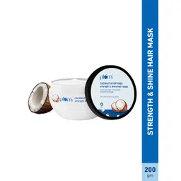 Plum Coconut & Peptides Strength & Shine Hair Mask- 200gm-picture-46