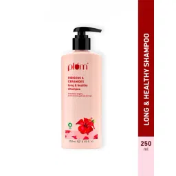 Plum Hibiscus & Ceramides Long & Healthy Shampoo - 250 ml image 2