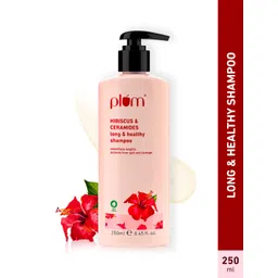 Plum Hibiscus & Ceramides Long & Healthy Shampoo Prevents Split Ends - 250ml-picture-10