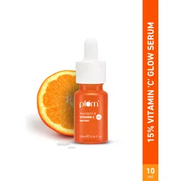 Plum Mandarin & 15% Vitamin C Glow Face Serum - Lightweight & Quick-Absorbing - 10ml-picture-18