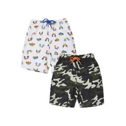 PLUM TREE Boys Pack of 2 Printed Shorts-picture-33